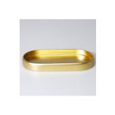 Selim Tiny Altın Oval Tepsi