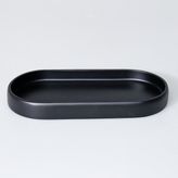 Selim Tiny Oval Siyah Tepsi
