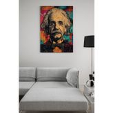 Selmıra Albert Einstein Pop Art Kanvas Tablo