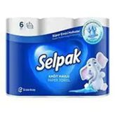 Selpak 6'lı Dev Rulo Kağıt Havlu