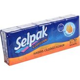 Selpak Mendil Losyonlu 10'lu Paket - Renkli
