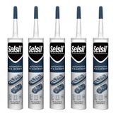 Selsil Pu Mastik 50 Gri 280ML 5 Adet