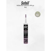 Selsil Silikonize Bej Mastik 500 Gr.