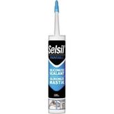 Selsil Silikonize Mastik Beyaz 500Gr 2'Li