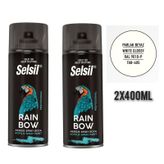 Selsil Sprey Boya 2x400ml.parlak Beyaz