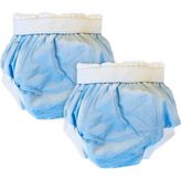 Sema Baby Lüks Mavi 10-15 kg 2'li Alıştırma Külodu