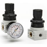 Semakmatic 1/4" Regulator - 1/4 Regülatör ( 0 - 12 bar) + manometre / SMŞREG14P1300