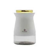 Sembol Silindir 16 cm Kavanoz White-Gold KITCHENART-90