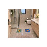 şen tek hediyelik 2'li Cam Banyo Gider Kapağı