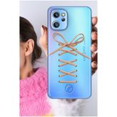 Senada Reeder S19 Max Pro Kılıf Şeffaf Silikon Baskılı Bağcık