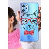 Senada Reeder S19 Max Pro Kılıf Şeffaf Silikon Baskılı Dr.Dog