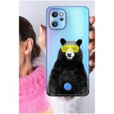 Senada Reeder S19 Max Pro Kılıf Şeffaf Silikon Baskılı KanyeBear