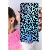 Senada Reeder S19 Max Pro Kılıf Şeffaf Silikon Baskılı LeoparDeseni