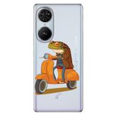 Senada Reeder S19 Max Pro S Edge ile Uyumlu Kılıf Desenli Baskılı Silikon Gezgin Kurbağa