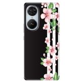 Senada Reeder S19 Max Pro S Edge ile Uyumlu Kılıf Desenli Baskılı Silikon Şato Bahçesi
