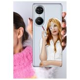 Senada Reeder S19 Max Pro S Edge ile Uyumlu Kılıf Şeffaf Silikon Baskılı KillBill