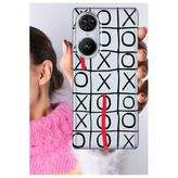 Senada Reeder S19 Max Pro S Edge ile Uyumlu Kılıf Şeffaf Silikon Baskılı Xox Sos