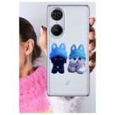 Senada Reeder S19 Max Pro S Edge ile Uyumlu Kılıf Şeffaf Silikon Kapak SweetKitten
