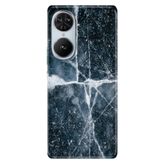 Senada Reeder S19 Max Pro S Edge İle Uyumlu Kılıf Silikon Desenli Kapak Bells Mermer