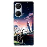 Senada Reeder S19 Max Pro S Edge İle Uyumlu Kılıf Silikon Desenli Kapak Empire State