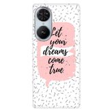 Senada Reeder S19 Max Pro S Edge İle Uyumlu Kılıf Silikon Desenli Kapak Let Dream Love