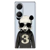 Senada Reeder S19 Max Pro S Edge İle Uyumlu Kılıf Silikon Desenli Kapak Skull Panda