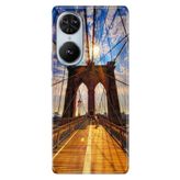Senada Reeder S19 Max Pro S Edge İle Uyumlu Kılıf Silikon Desenli Kapak Walking Bridge