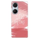 Senada Reeder S19 Max Pro S Edge İle Uyumlu Kılıf Silikon Desenli Kapak You Are Strong
