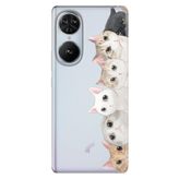 Senada Reeder S19 Max Pro S Edge İle Uyumlu Kılıf Telefon İle Uyumlu Kılıfı Baskılı Pisi Pisi Kedi