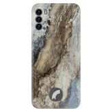 Senada Reeder S19 Max Pro S ile Uyumlu Kılıf Resimli Desenli Silikon Safari Mermer