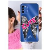 Senada Reeder S19 Max Pro S ile Uyumlu Kılıf S19 Max Pro S Şeffaf Silikon Baskılı Cute Kurdele