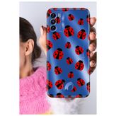 Senada Reeder S19 Max Pro S ile Uyumlu Kılıf S19 Max Pro S Şeffaf Silikon Baskılı Uğur Böceği