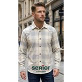 Senior Erkek Oduncu Gömlek - Gri