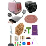 SENNEDİLERSEN 25 Parça Kedi Başlangıç Seti, Pembe