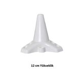 senRo yapı Market Plastik Ayak Zirve Model (Ceviz Beyaz Siyah12-15-20 cm) Kanepe Dolap Puf Berjer Tv Ünitesi Ayağı