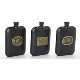 Senson Paslanmaz Çelik Kabartmalı Tekli 6 Oz Matara ALK2666