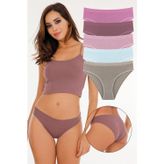 Sensu Kadın Fitilli Soft Renkler 5'Li Slip Külot Set - Kts3053