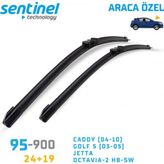 Sentinel Silecek Muz Jetta 24"+19" 2 Ön