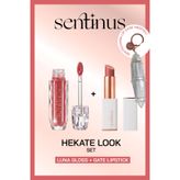 Sentinus Hekate Look Set - Luna Lip Gloss & Gate Ruj Makyaj Seti