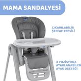 Sepetopia Mama Sandalyesi Dark Grey - Çok Renkli