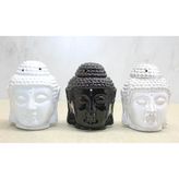 Seramik Buda Büstü Buhurdanlık