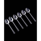 Seramikci 6'lı Tatlı Kaşığı Platin - Gümüş