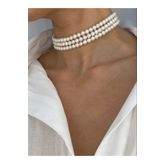 Serashine Inci tasma choker kolye