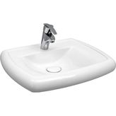 Serel Pebble Lavabo 80X48 cm - PB42TDS000 - Beyaz