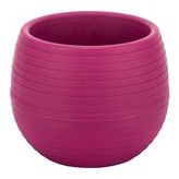 Serinova Elvan Kaktüs Saksısı 0.55 Lt – Renkli Modern Mini Kaktüs Saksısı - Vişne