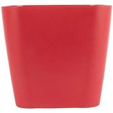 Serinova Kare Saksı 5.6 Lt – 5.6 Litre Hacimli Modern Kare Tasarım Saksı - Kırmızı