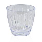 Serinova OR03 Orkide Şeffaf 3 Litre 3'lü Saksı