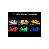 Şerit Led 10 Çipli Amber Iç Mekan 1 Metre