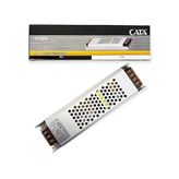 Şerit Led Trafosu 12V Cata Serisi Slim Kasa, Alüminyum Gövdeli İnce Güç Kaynağı, Kamera ve Şerit Led Uyumlu (60W - 360W) 5, 12.5, 16.5, 21, 30 Amper (204, Vat)