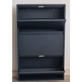 SERMAKSAN GENİŞ METAL AYAKKABILIK - Antrasit - Gri